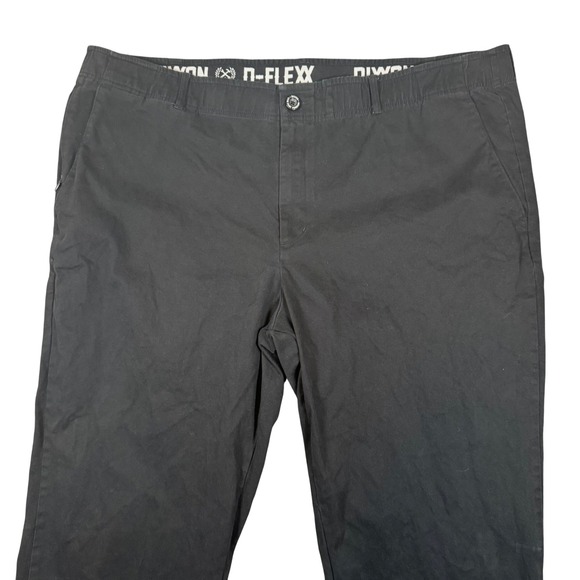 Dixxon D-Flexx Mens Black Casual Chino Pants Trousers 44x30 - Picture 1 of 10